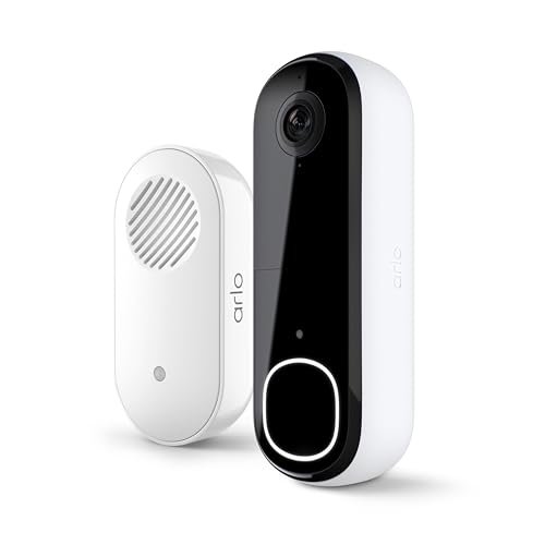 Arlo Video Doorbell 2K 2nd Generation & Chime 2 Bundle